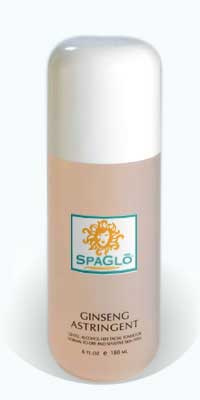 SpaGlo  Ginseng Astringent, Toner for Dry Skin