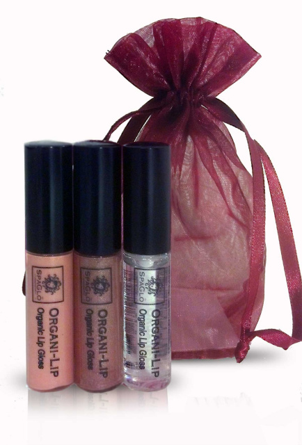SpaGlo Organi-Lip LipGloss Trio