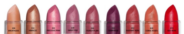 organic vegan lipstick shades