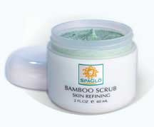 SpaGlo Bamboo Scrub for Dry Skin