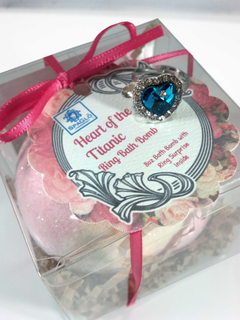 SpaGlo Bath Bomb With Ring Gift